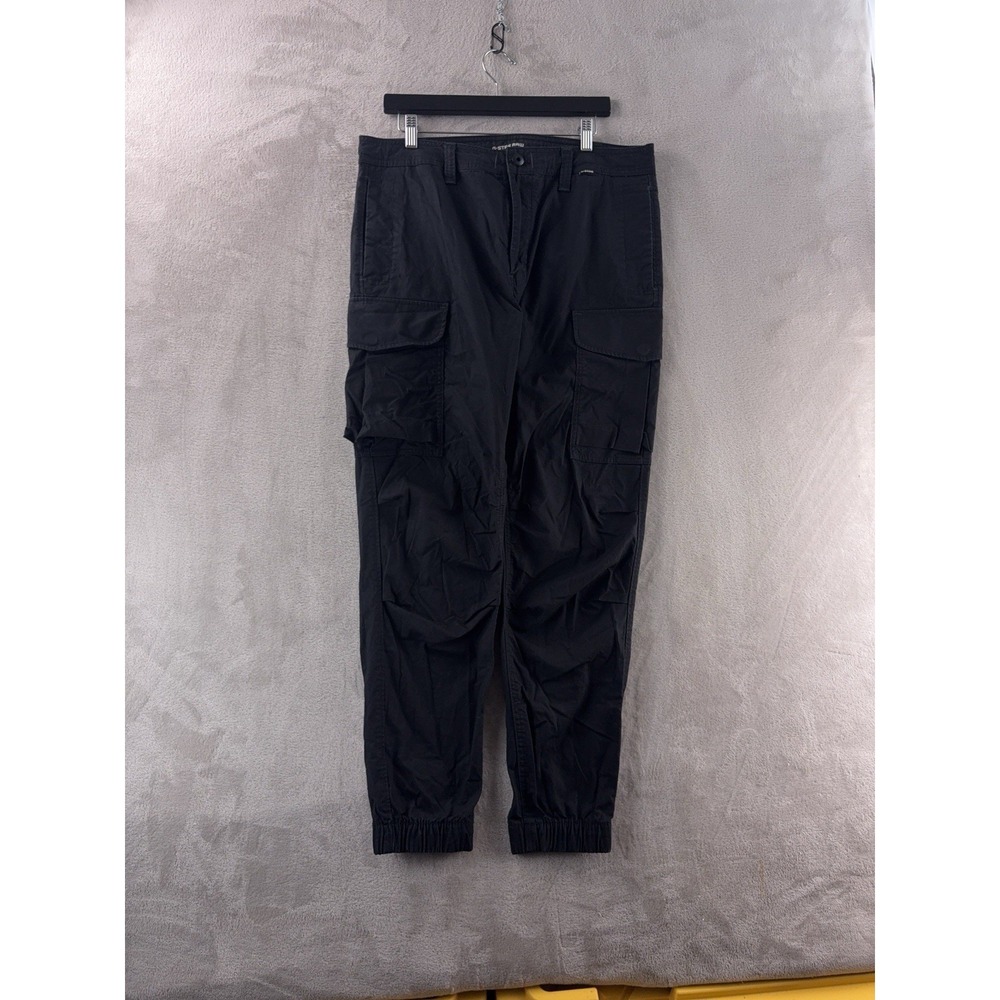 G-Star RAW Combat Cargos Pants Mens Size‎ 34x28 Black Utility Tactical